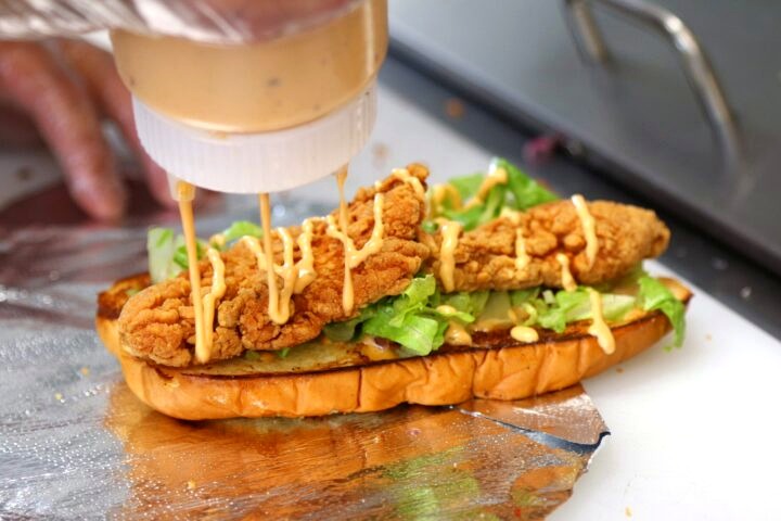 Chicken sandwich